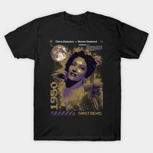 Vintage StreetWear norma desmond snst blvd T-Shirt